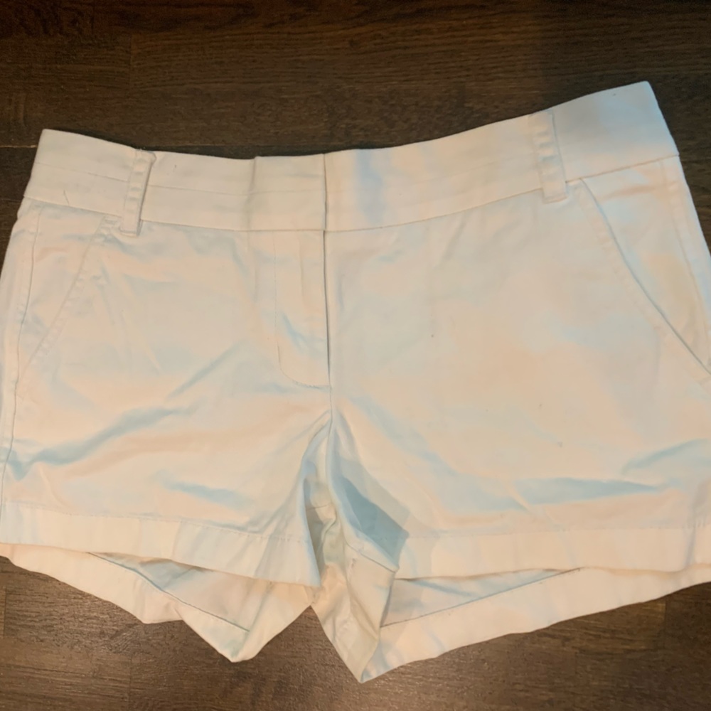 J. Crew White Chino Shorts - Picture 2 of 5